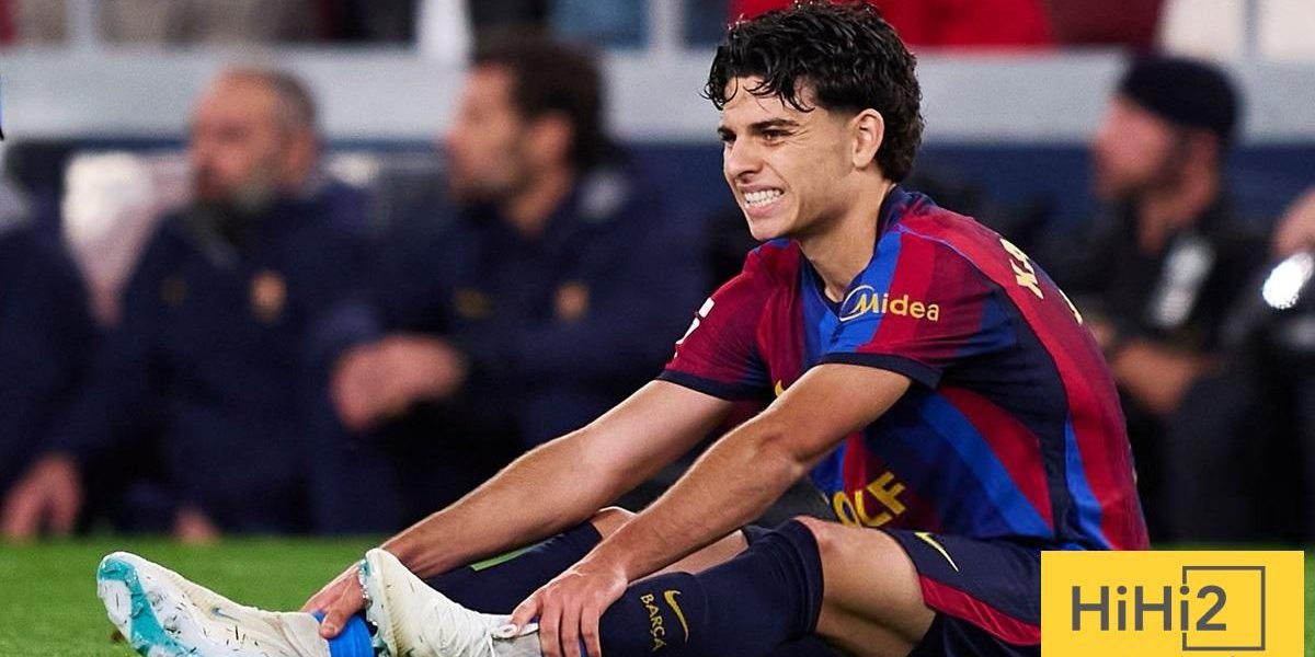عاجل.. إصابة الكاحل تبعد مدافع برشلونة 7 أسابيع