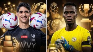 ترتيب بونو و ميندي بين أفضل حراس العالم .. ثنائي دوري روشن في قائمة العشرة الأوائل
