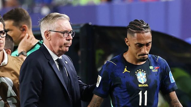 أنشيلوتي يثير قلق برشلونة.. هل يتكرر السيناريو المقلق مع رافينيا؟
