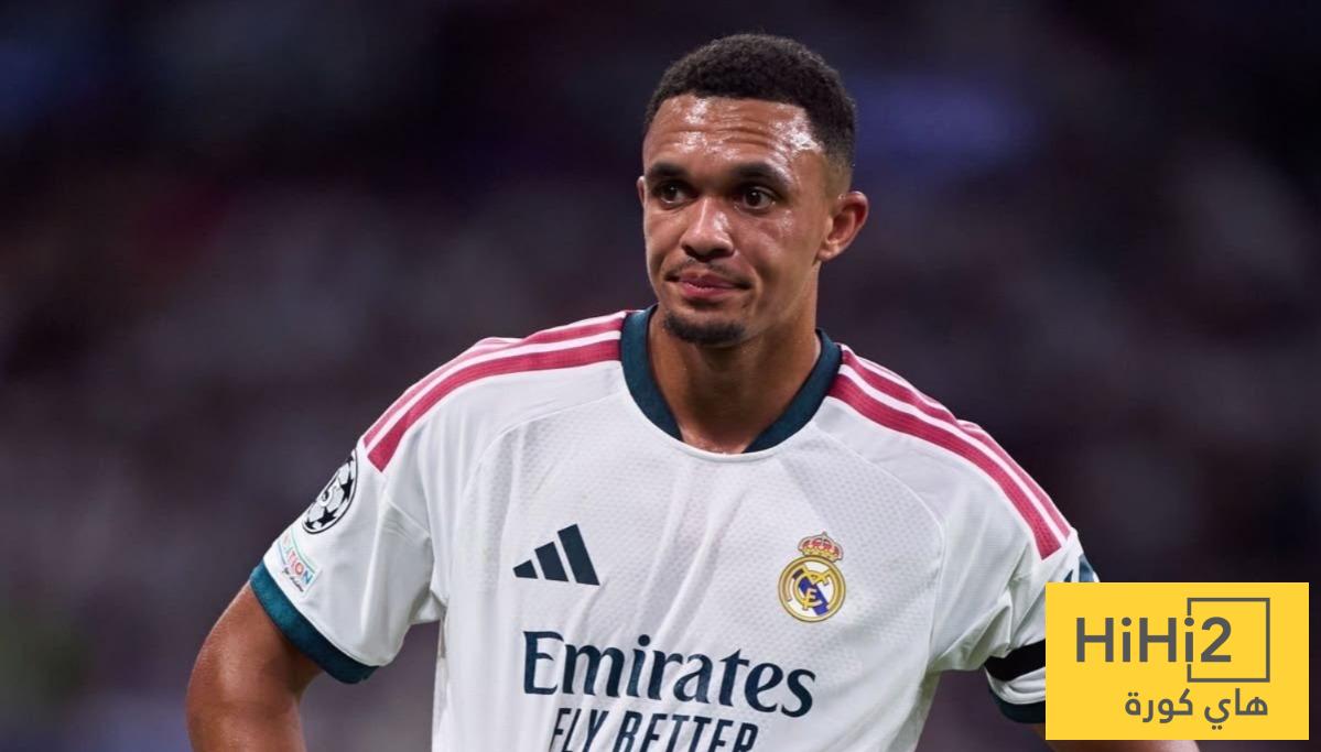 عاجل : ليفربول يدرس استعادة أرنولد من ريال مدريد في يناير