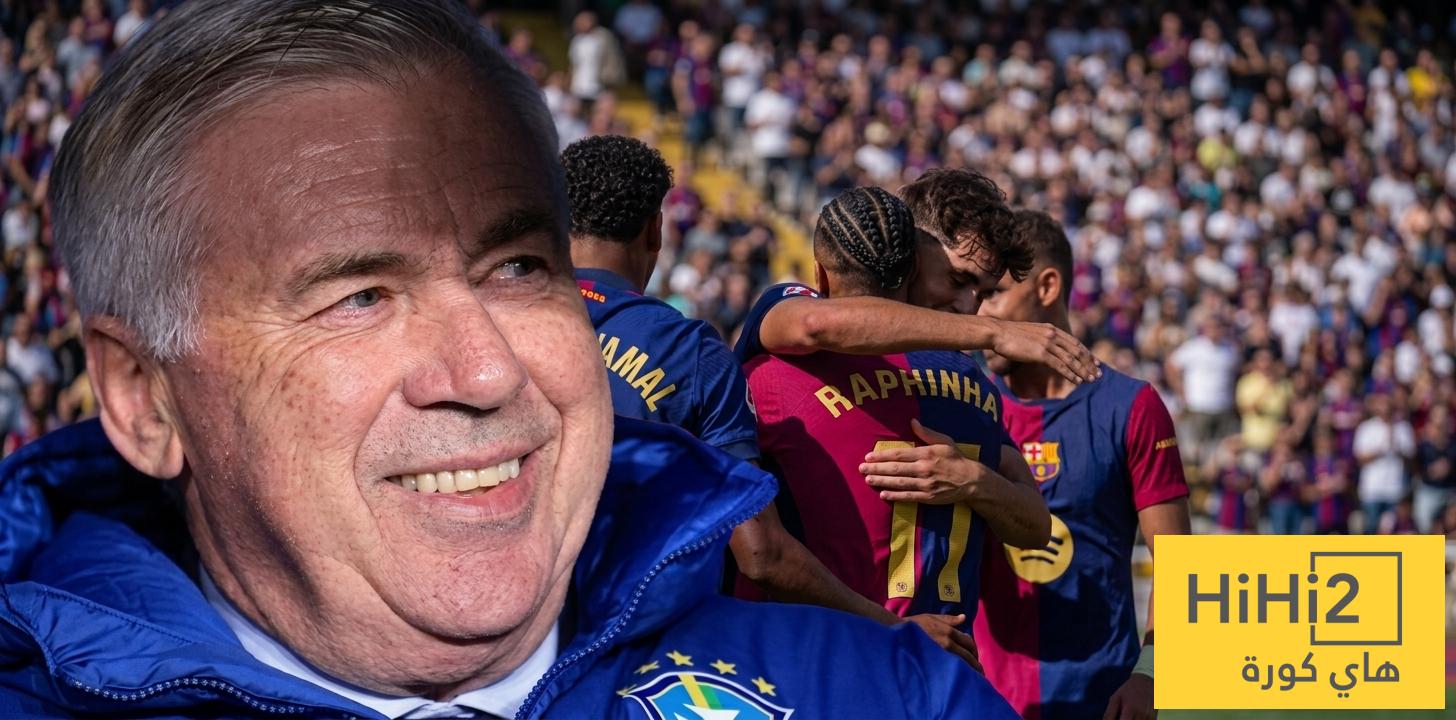 أنشيلوتي يضع برشلونة أمام قلق جديد .. هل يتكرر الكابوس؟