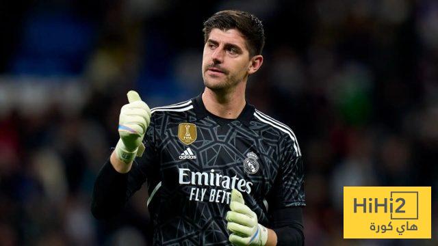 فصل تاريخي جديد لكورتوا في ريال مدريد