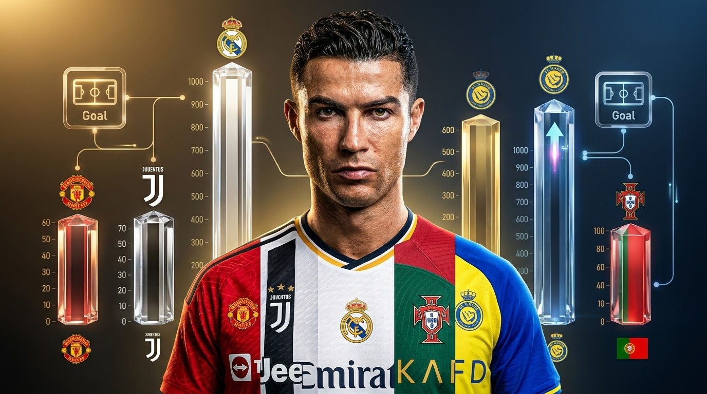 بعد ريال مدريد .. النصر يقترب من حجز المركز الثاني في مسيرة رونالدو