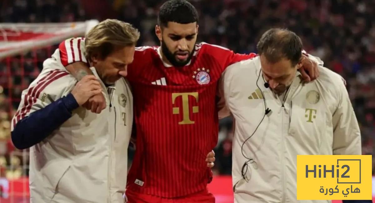 مساحات سبورت : صور: نجم المغرب يتعرض لاصابة قوية في مواجهة البايرن ضد بروسيا دورتموند