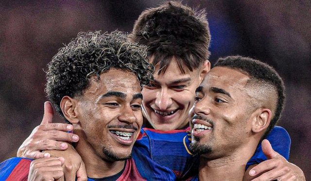برشلونة يقسو على الافيس بسداسية في الدوري الاسباني
